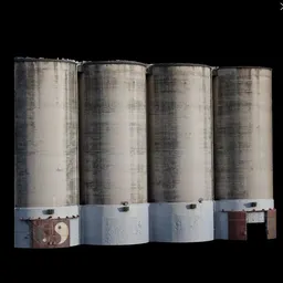 Scan Concrete Building Round