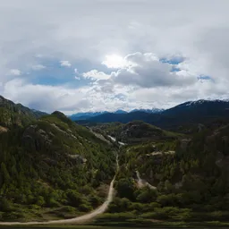 Canadian Mountain Landscape 17k