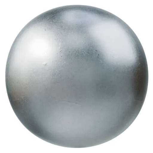 High-resolution PBR white metal texture for 3D rendering in Blender and other software.