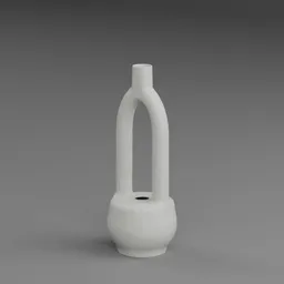 Natural Stone Wavy Vase