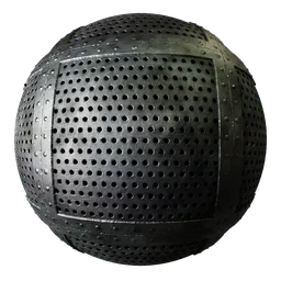 Metal Rivets Iron Perforated