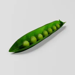Open pea pod
