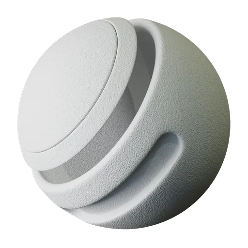 High-quality seamless polystyrene texture for 3D modeling in Blender, ideal for rendering realistic plastic surfaces.