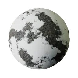 Snow Covered Rock