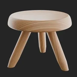 524 Tabouret Berger Stool