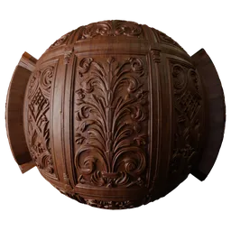 Classy wooden wall 4k PBR