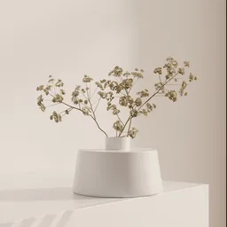 Minimalist Dried Flower Vase