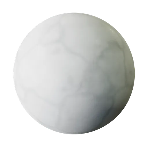 Seamless PBR marble texture for Blender 3D, ideal for realistic architectural visualization and 3D modeling.