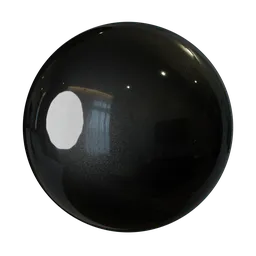 Car Black Metallic Paint