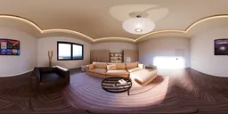 Elegant Warm Living Room HDRI