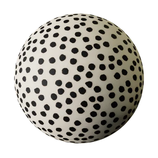 4K animal print PBR texture for 3D rendering in Blender, high-resolution fabric material
