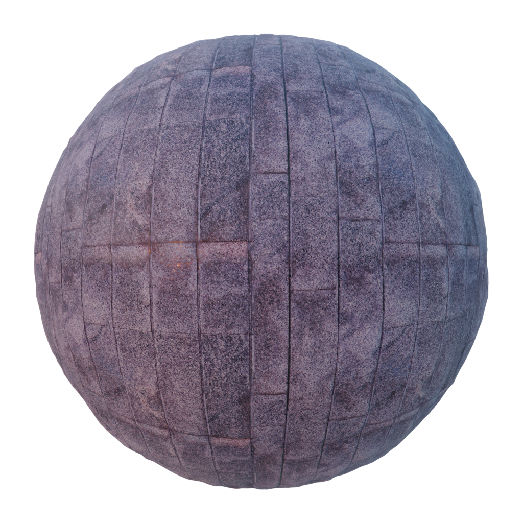 Purple Stone FREE asphalt materials BlenderKit