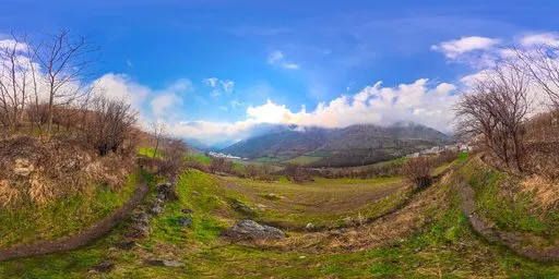 Mountain Valley Spring Countryside