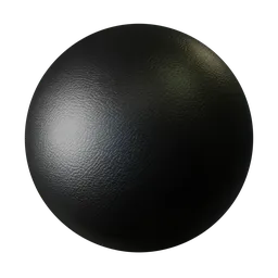 Black Leather Fabric