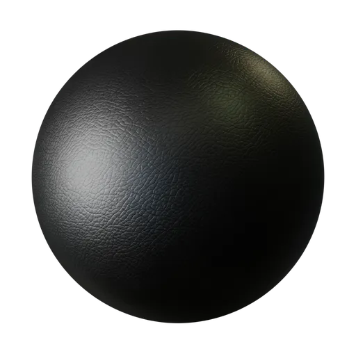 Black Leather Fabric