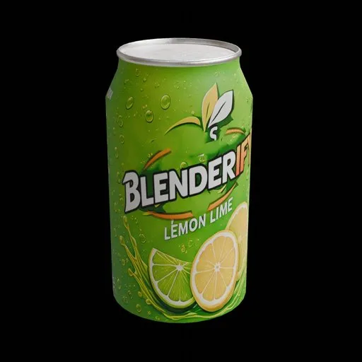 Realistic Soda Can