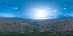 Desert Clarity Midday Landscape HDRI