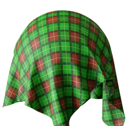 Classic Green and Red Tartan