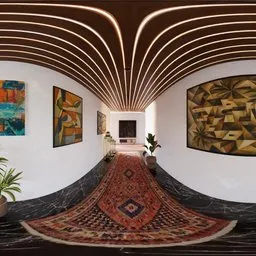 Art Gallery Interior 360°