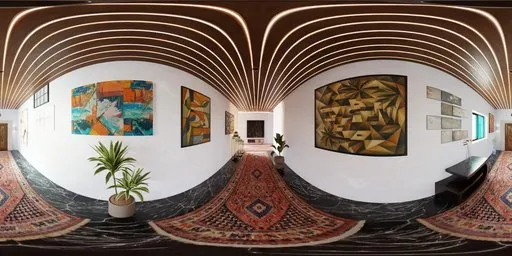 Art Gallery Interior 360°