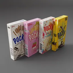 Pocky Snack Boxes Set