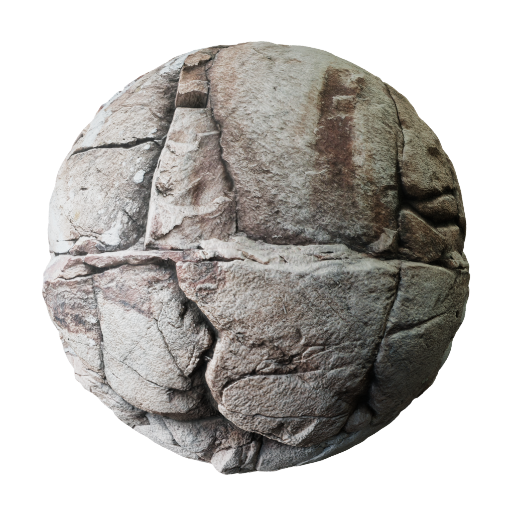 BlenderKit Download the FREE Stone Rock Face material