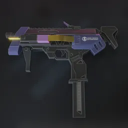 OVerwatch Sombra Gun