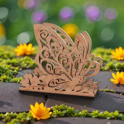 Napkin holder. Butterfly