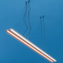 Highly detailed Blender 3D model of a modern ceiling lamp with realistic textures and lighting, perfect for architectural visualization.