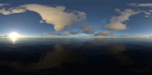 Sunset cloud yellow