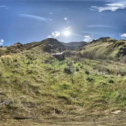 Bluesky Grass  Mountain