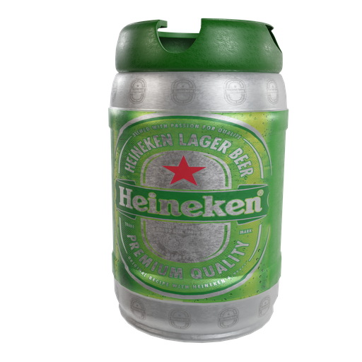 Heineken Keg Beverages models BlenderKit