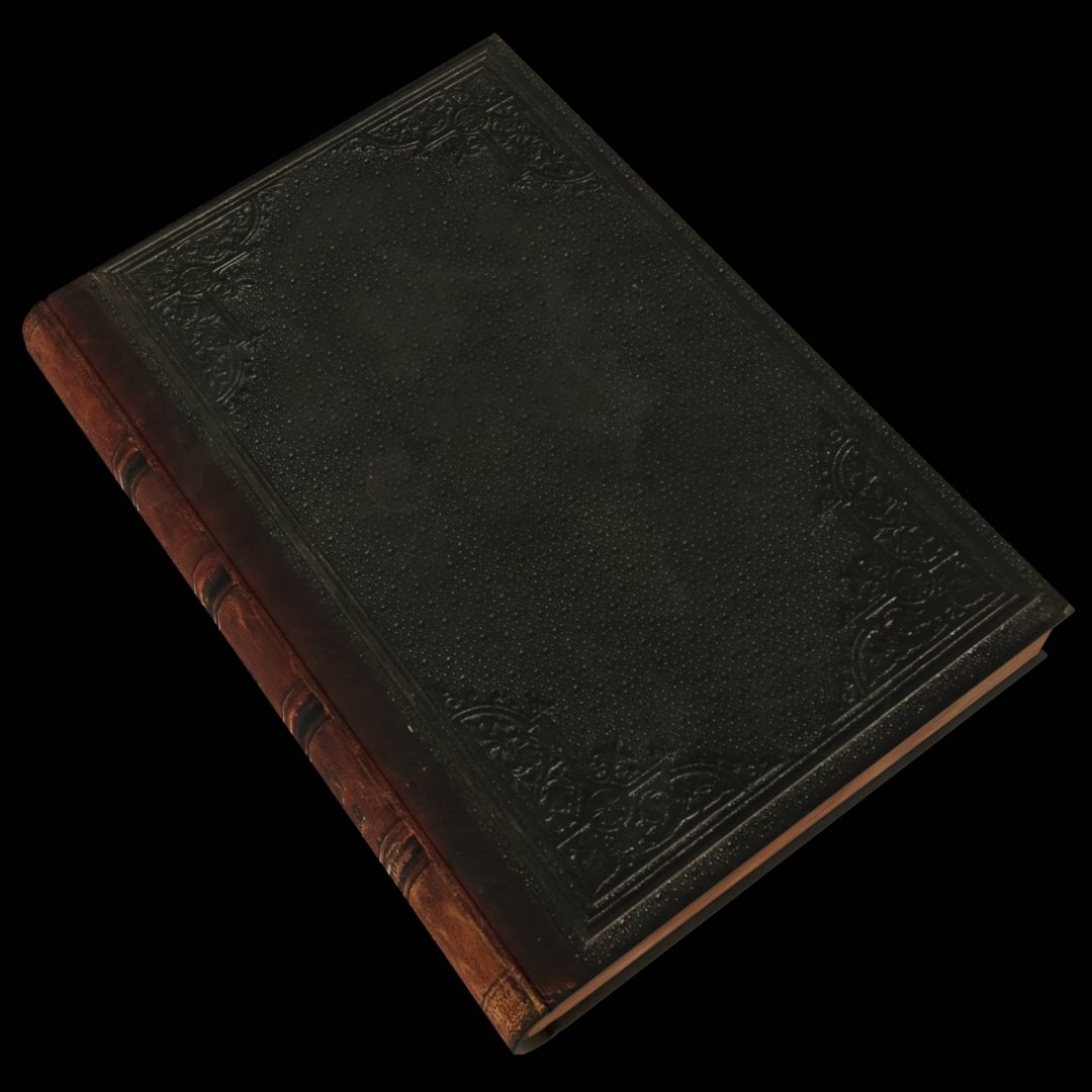 Vintage Leather Book | FREE Books models | BlenderKit