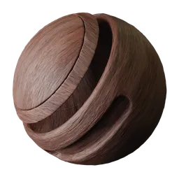 Dark Mahogany Wood