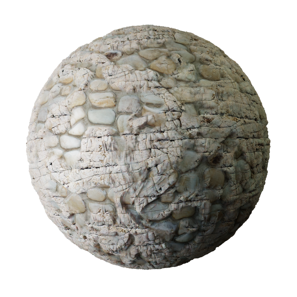 Rock Stone Wall FREE stone materials BlenderKit