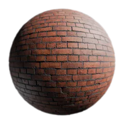 Brick Facade Red