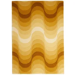 Wave Yellow Rug