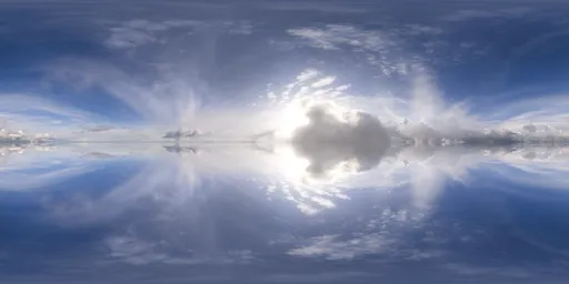 Infinite Real Sky - Low Clouds Sunset