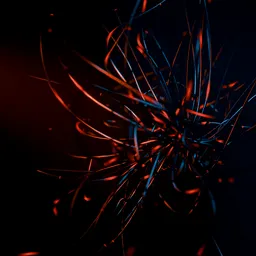 Abstract Red Blue Motion Graphics