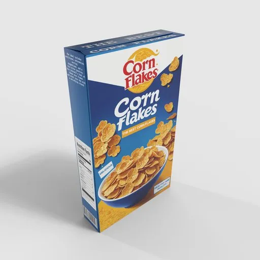Corn Flakes Cereal Box