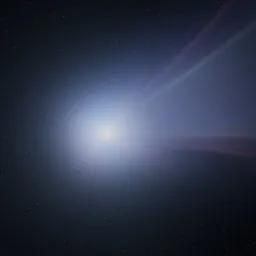 Glowing Star Deep Space