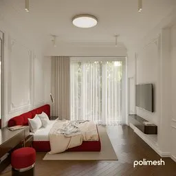 Neoclassic bedroom