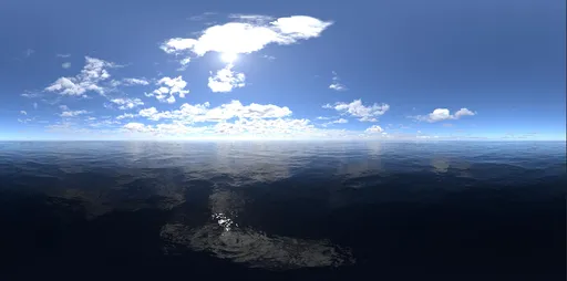 Cloud sunshine bluesky