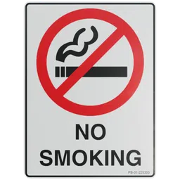 Sign – No Smoking