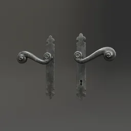 Door Handle Steel