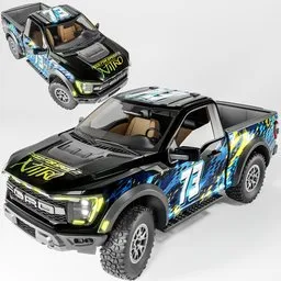 Rigged ford car 2022