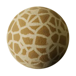 Giraffe Skin Material