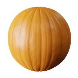Procedural pumpkin material