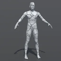 The Stone Man Rigged