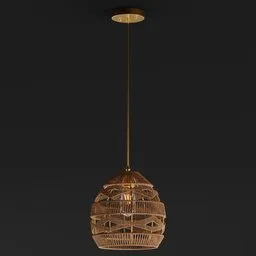 Woven Pendant Lamp